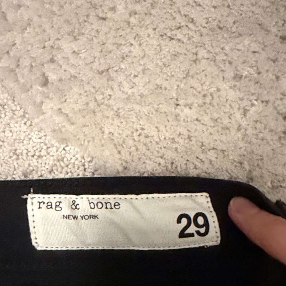 Rag & Bone Black Epic Peyton Mid-Rise Bootcut Ankle Jeans Size 29 NWT*🛍️ - Picture 5 of 5